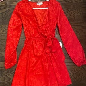 Red mini By The Way dress